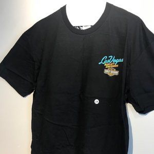Harley Davidson T Shirt, 2XL, Black